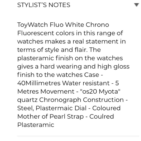 TOYWATCH white watch - Picture 8 of 8